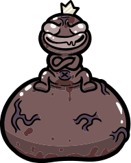 Throbbing King - portrait from Mewgenics