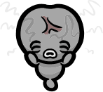 Brain Drain - portrait from Mewgenics