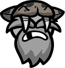 Caveman Chief - portrait from Mewgenics