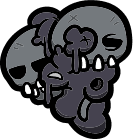 Conjoined Husk - portrait from Mewgenics