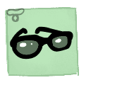 Cool Glasses - face icon from Mewgenics