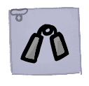 Grip Trainer - weapon icon from Mewgenics