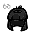 Thief's Cloak - neck icon from Mewgenics