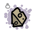 Cheese - weapon icon from Mewgenics