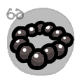 Prayer Beads - neck icon from Mewgenics