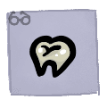 Golden Tooth - trinket icon from Mewgenics