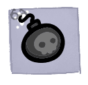 Bomb - weapon icon from Mewgenics