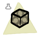 Puzzle Box - weapon icon from Mewgenics