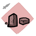 Brick Necklace - neck icon from Mewgenics