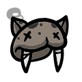 Sabertooth Hat - head icon from Mewgenics