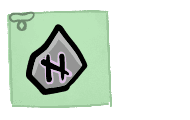 Rune of Hagalaz - face icon from Mewgenics