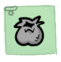 Empty Sack - trinket icon from Mewgenics