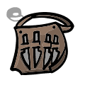 Pack of Blades - neck icon from Mewgenics
