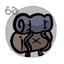 Backpack - neck icon from Mewgenics