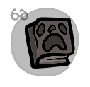 Necronomicon - weapon icon from Mewgenics