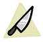 Mom's Knife - weapon icon from Mewgenics