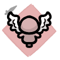 Angelic Protection - neck icon from Mewgenics