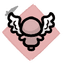 Angelic Protection - neck icon from Mewgenics