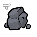 Big Rock Hat - head icon from Mewgenics