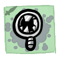 Broken Mirror - head icon from Mewgenics