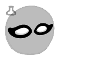 Superhero Mask - face icon from Mewgenics