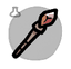 Staff of Flame - weapon icon from Mewgenics