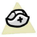 Medic Hat - head icon from Mewgenics