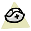 Medic Hat - head icon from Mewgenics