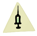 Laced Needle - weapon icon from Mewgenics