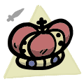 King's Crown - head icon from Mewgenics