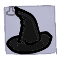 Witch's Hat - head icon from Mewgenics