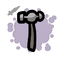 Ball-Peen Hammer - weapon icon from Mewgenics