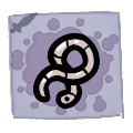 Pinworm - neck icon from Mewgenics