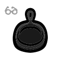Frying Pan - head icon from Mewgenics