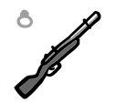 .22 Rifle - weapon icon from Mewgenics