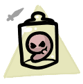 Fetus in a Jar - trinket icon from Mewgenics