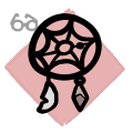 Dream Catcher - trinket icon from Mewgenics
