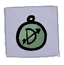 Hunter Seal - trinket icon from Mewgenics