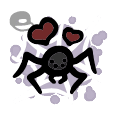 Spider Baby - head icon from Mewgenics