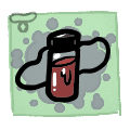 Prowler's Vial - neck icon from Mewgenics