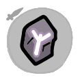 Small Rune - neck icon from Mewgenics