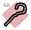 Pharaoh's Staff - weapon icon from Mewgenics