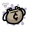 Lucky Coin Purse - trinket icon from Mewgenics