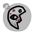 Champion's Mask - face icon from Mewgenics
