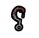 Bloody Meat Hook - weapon icon from Mewgenics