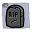 Tombstone - neck icon from Mewgenics