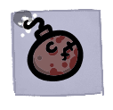 Meat Bomb - weapon icon from Mewgenics