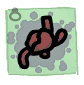 Gizzard - trinket icon from Mewgenics