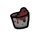 Bucket of Blood - weapon icon from Mewgenics