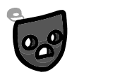Infamous Mask - face icon from Mewgenics